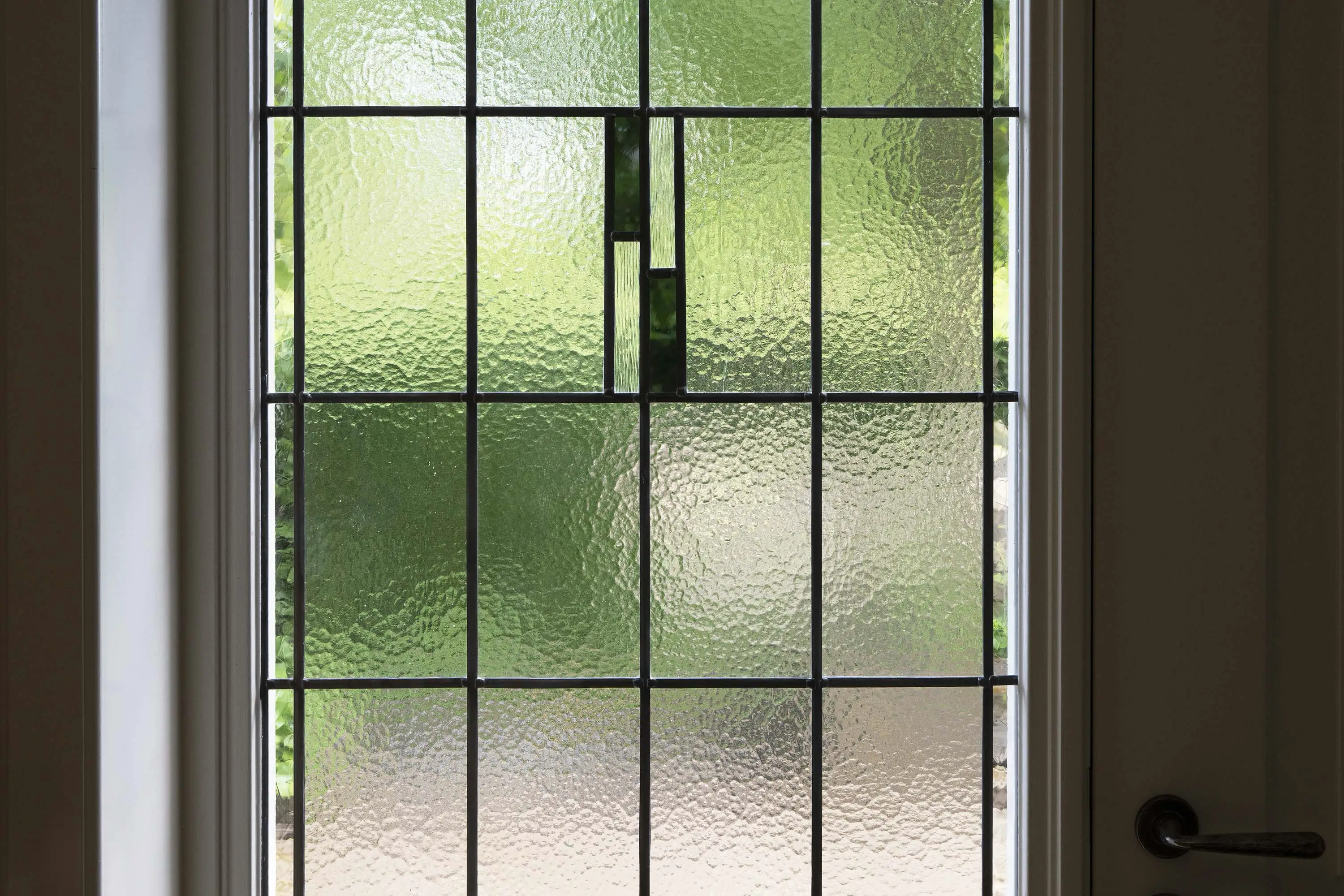 Scheffer Glas plaatste glas-in-lood in deze woning in Doetinchem.